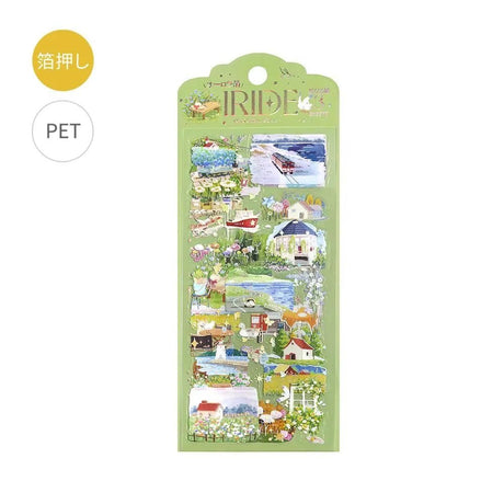Clear stickers IRIDE 3-pack - On the road - 1 - BGM - Tidformera