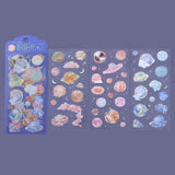 Clear stickers IRIDE 3 - pack - Universe - BGM - Tidformera