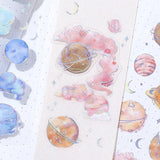 Clear stickers IRIDE 3 - pack - Universe - BGM - Tidformera