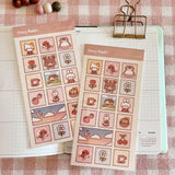 Clear Stickers No. 023 Lovely Cottage - 1 - Cherry Rabbit - Tidformera