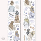 Clear Tape 48 mm - Girls V.1 (Cool) - 1 - Hello Petite Paper - Tidformera