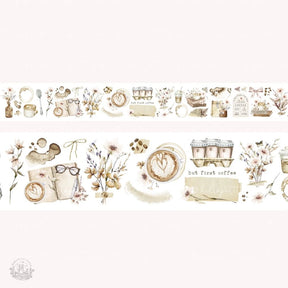Clear Tape 50 mm - Coffee Lover - 1 - Hello Petite Paper - Tidformera