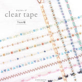 Clear tape 7 mm - Hana 4 - 2 - Mind Wave - Tidformera