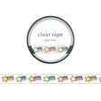 Clear tape 7 mm - Pop icon - Star - 1 - Mind Wave - Tidformera
