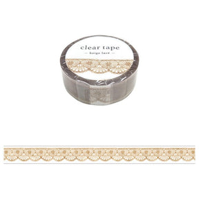Clear tape Beige lace - 1 - Mind Wave - Tidformera