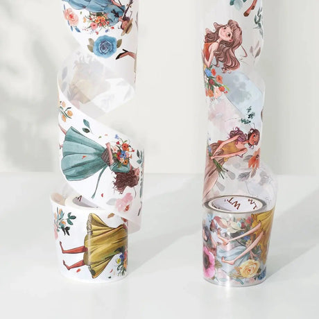 Clear Tape Carefree Wide - 50 mm - 5 - Washi Tape Shop - Tidformera