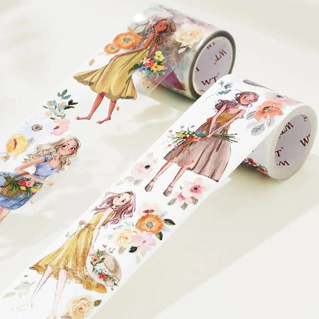 Clear Tape Carefree Wide - 50 mm - 9 - Washi Tape Shop - Tidformera