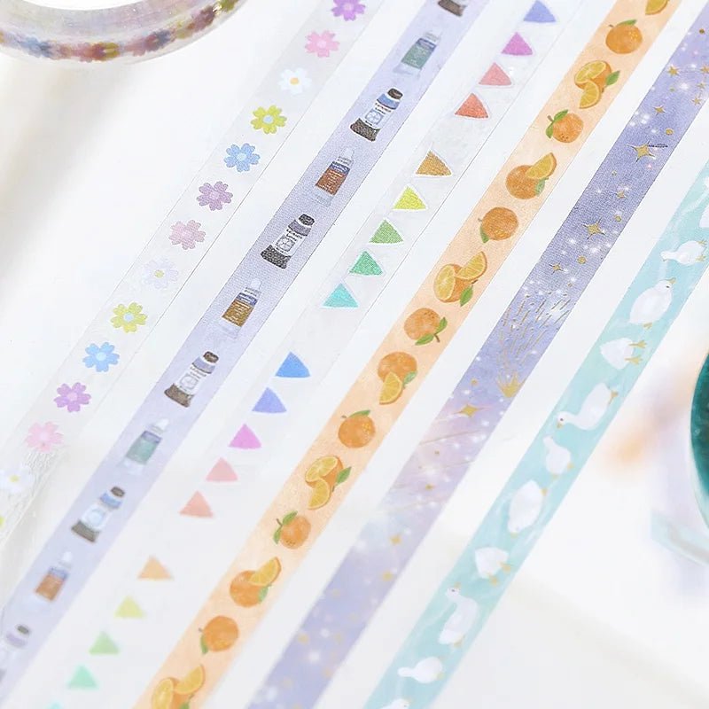 Clear tape Colorful 5 mm - 4 - BGM - Tidformera