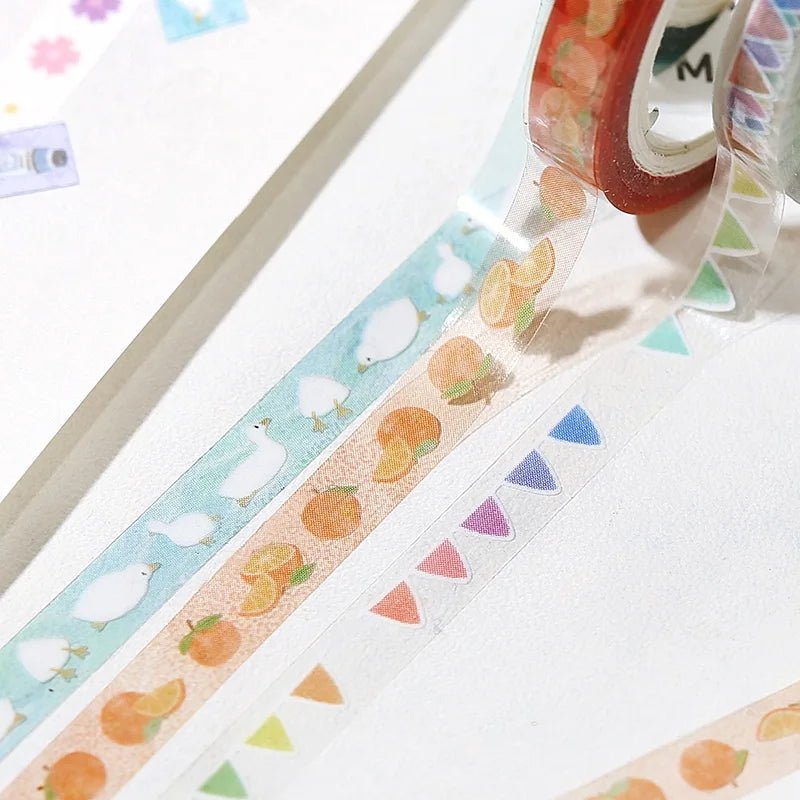 Clear tape Colorful 5 mm - BGM - Tidformera