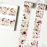 Clear tape Dreamy Merlot Wide PET Tape - 60 mm - Washi Tape Shop - Tidformera