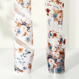 Clear tape Dusty Blue & Cinnamon Wide - 60 mm - Washi Tape Shop - Tidformera