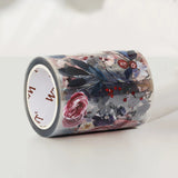 Clear tape Frosty Rose Wide PET Tape - 60 mm - 2 - Washi Tape Shop - Tidformera