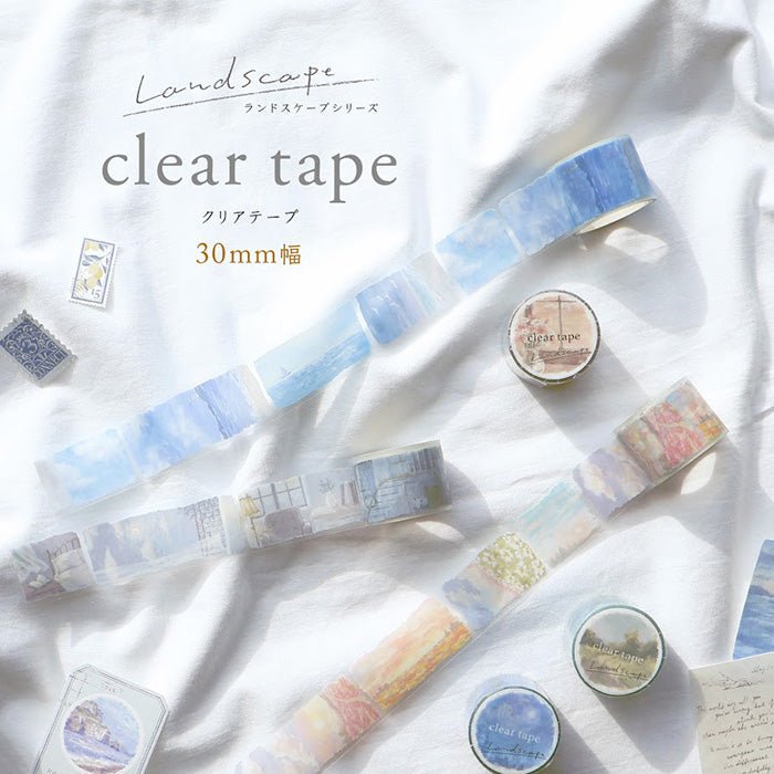 Clear tape Landscape - Sunlight filtering through trees - 3 - Mind Wave - Tidformera