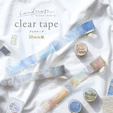 Clear tape Landscape - Sunlight filtering through trees - 3 - Mind Wave - Tidformera