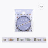 Clear tape Paints 5 mm - BGM - Tidformera