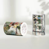 Clear Tape Season's Passing Wide - 70 mm - Washi Tape Shop - Tidformera