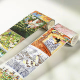 Clear Tape Twelve Moments - Wide Pet - 80 mm - Washi Tape Shop - Tidformera