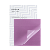 Clear Transparent Sticky notes - Light Purple - 1 - Ordinate - Tidformera