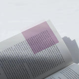 Clear Transparent Sticky notes - Mist Violet - 4 - Ordinate - Tidformera
