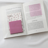 Clear Transparent Sticky notes - Mist Violet - 2 - Ordinate - Tidformera