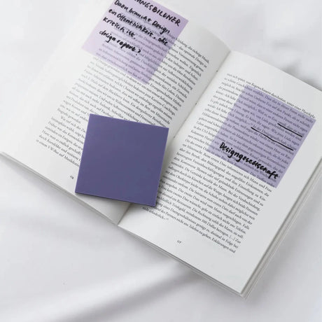 Clear Transparent Sticky notes - Sky Blue - 2 - Ordinate - Tidformera