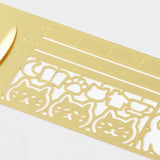 Clip Ruler Brass - Cat Brass - Midori - Tidformera