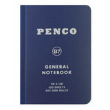 Anteckningsbok General Notebook B7 Grid - Navy