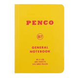 Anteckningsbok General Notebook B7 Grid - Yellow