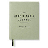 Coffee Table Journal - Clean - Green Leaf - Paperstyle - Tidformera