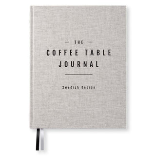 Coffee Table Journal - Clean - Nature från Paperstyle - Grå anteckningsbok - Tidformera