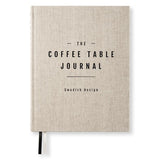 Coffee Table Journal - Clean - Rough Linen - Paperstyle - Tidformera