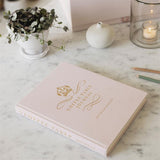 Coffee Table Journal - Royal - Dusty Rose - Paperstyle - Tidformera