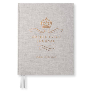 Coffee Table Journal - Royal - Nature från Paperstyle - Grå anteckningsbok - Tidformera