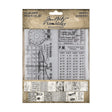 Collage paper - Archives - Ark 30 - pack - Tim Holtz - Tidformera