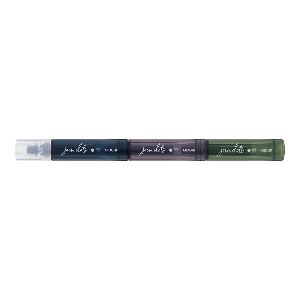 Connecting Pen Join Dots - Dark - 2 - Midori - Tidformera