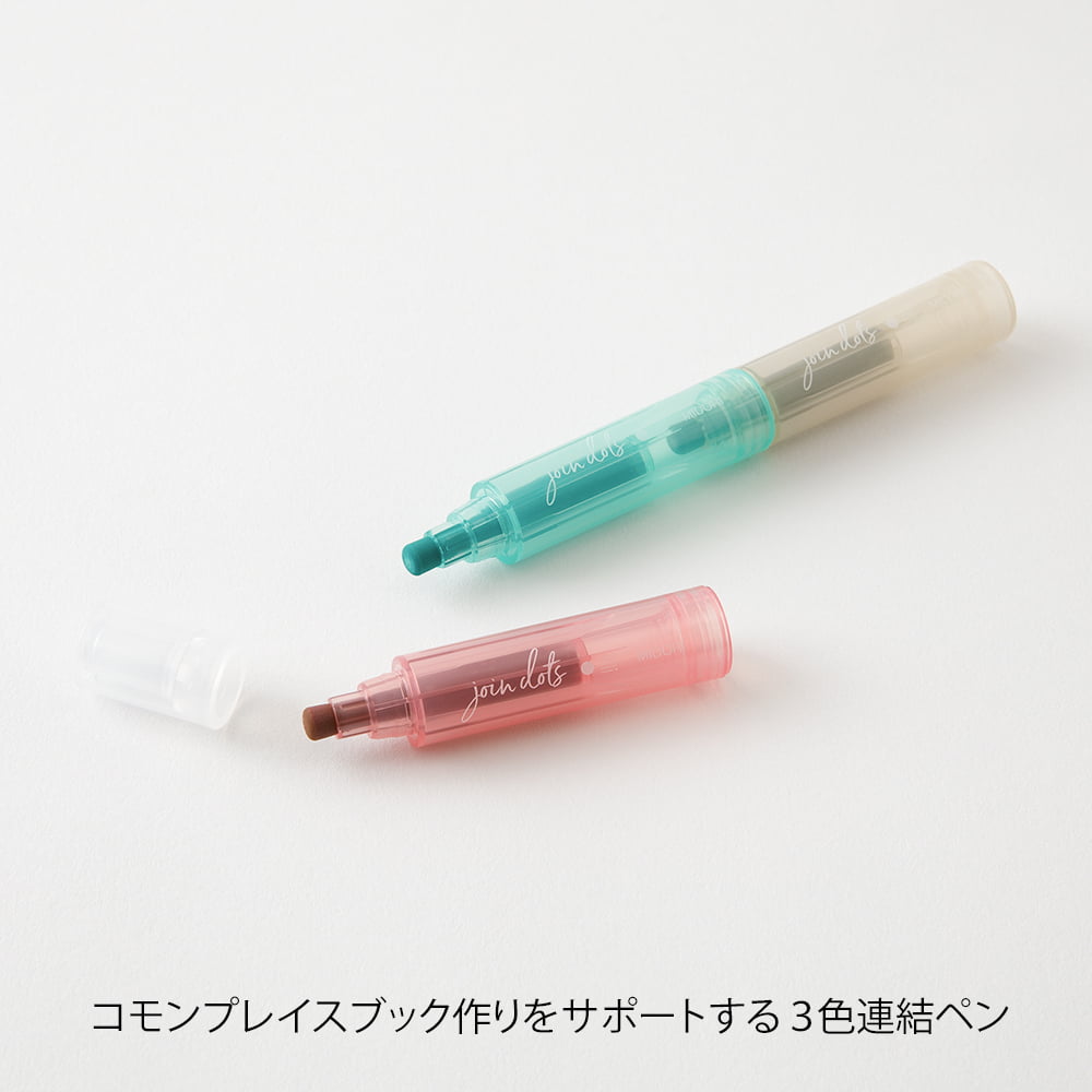 Connecting Pen Join Dots - Milky - Midori - Tidformera