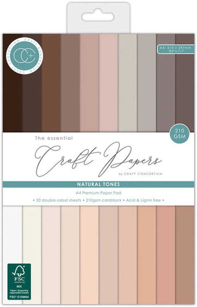 The Essential Craft Papers - Natural Tones