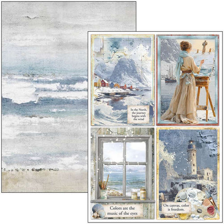 Creative Pad 9 - pack - An artist journey - 5 - Ciao Bella - Tidformera