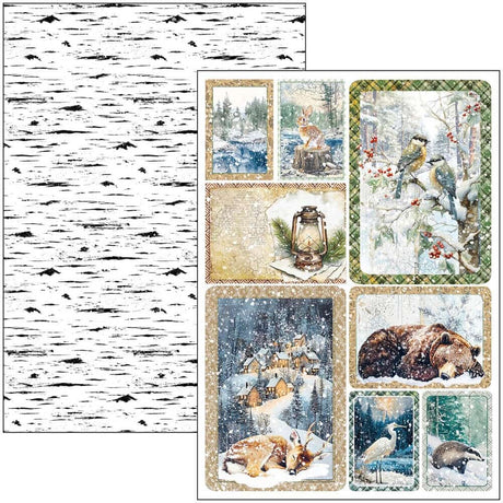 Creative Pad 9 - pack - Forest Tales - 7 - Ciao Bella - Tidformera