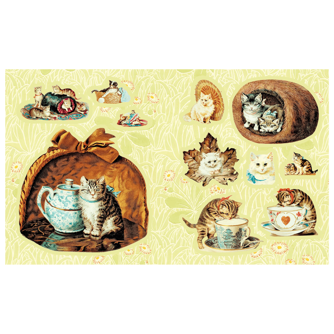 Cynthia Hart's Victoriana Cats: The Sticker Book - Tidformera AB - Tidformera