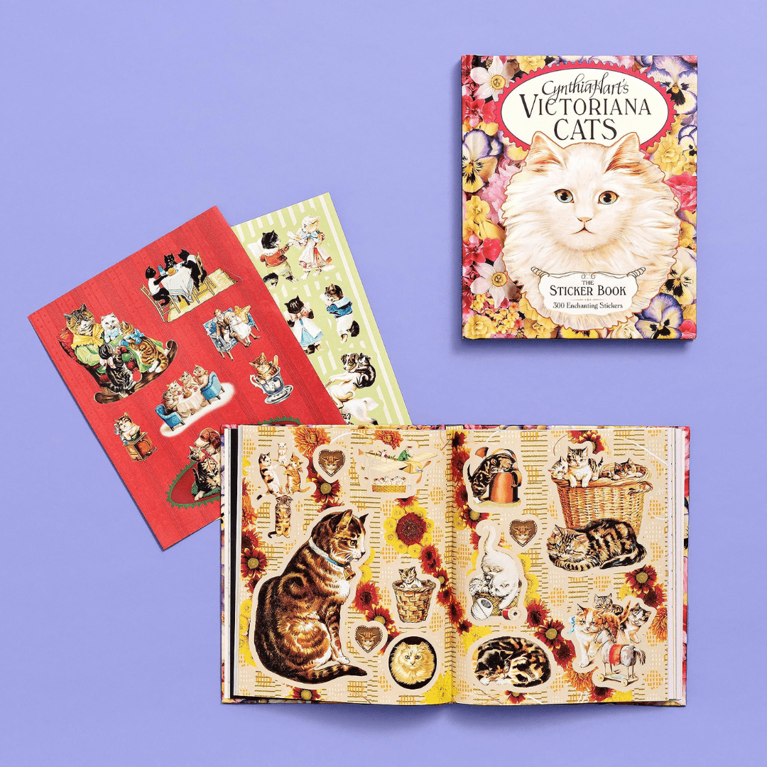 Cynthia Hart's Victoriana Cats: The Sticker Book - Tidformera AB - Tidformera