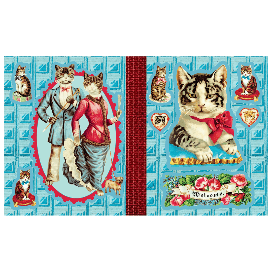 Cynthia Hart's Victoriana Cats: The Sticker Book - Tidformera AB - Tidformera