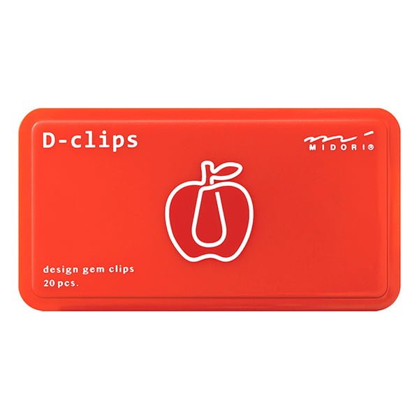 D-clips Gem - Apple - Midori - Tidformera