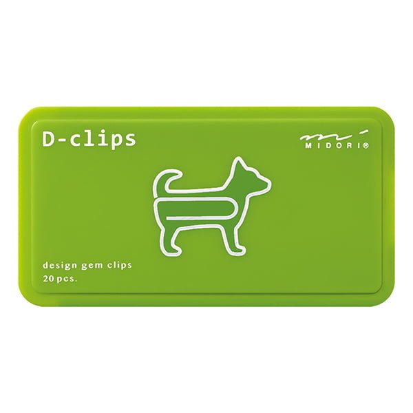 D-clips Gem - Dog - Midori - Tidformera