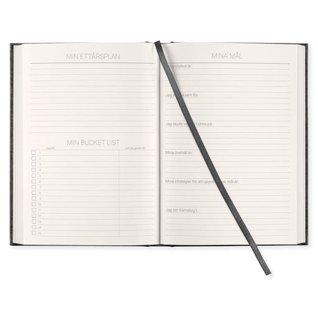 Dagböcker Paperstyle - Black 1 - år - 3 - Paperstyle - Tidformera