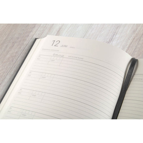 Dagböcker Paperstyle - Brown Oak, 5 - år - 9 - Paperstyle - Tidformera