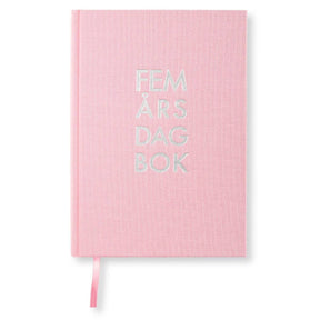 Dagböcker Paperstyle - Tearose, 5 - år från Paperstyle - Rosa dagbok - Tidformera