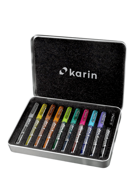 Decobrush - Metallic - 10 - pack - 1 - Karin - Tidformera