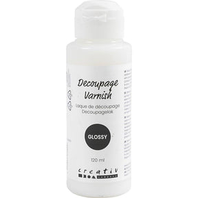 Decoupagelack - 120 ml - Glossy - 1 - Creative Company - Tidformera