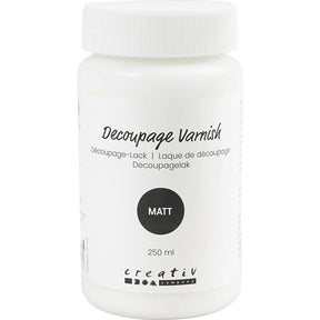 Decoupagelack - 250 ml - Matt - 1 - Creative Company - Tidformera